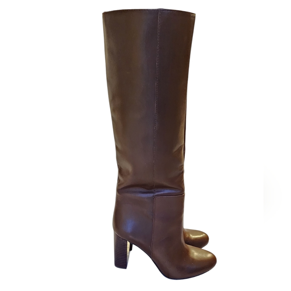 Ann Taylor Brown Heeled Boots